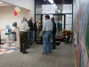 Crowd gathers